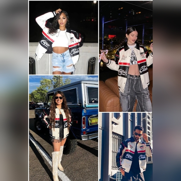 AELFRIC EDEN Stitching Motorcycle Jacket Unisex. Size XL - Picture 12 of 12